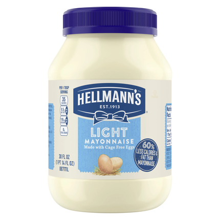 Hellmann s Mayonnaise Light Mayo - 30 oz