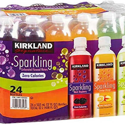 Kirkland Sparkling Flavores 24