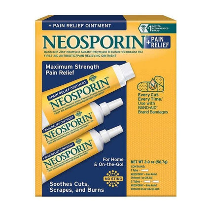 Neosporin Antibiotic Ointment 3 Count 56.7Gr