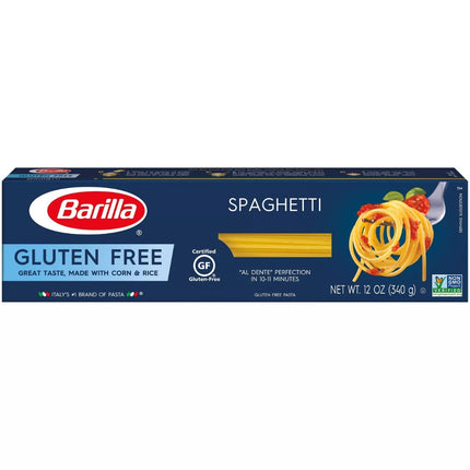 Barilla Spaghetti Gluten Free Made with Corn & Rice 340Gr