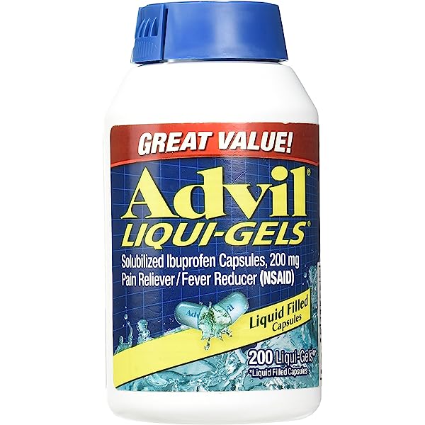 Advil Liquid Gel 2 Pack 120 Co