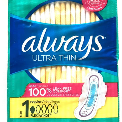 Always Ultra Thin Flexi Wings