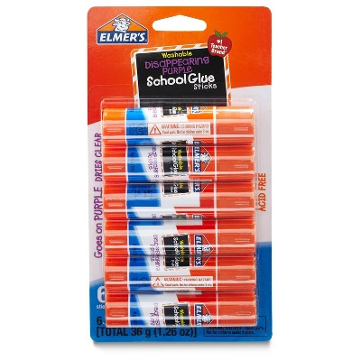School Glue Sticks 6 Count 36g