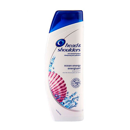 Head & Shoulder Shampoo Ocean Energy Energía Oceánica Energizante Anti-Caspa. Contenido Neto 420Ml.