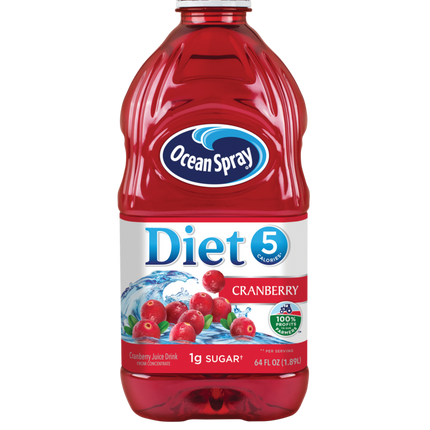 Ocean Spray Cranberry Diet 5 Calories