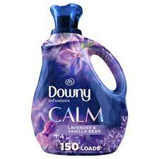 Downy Infusions Liquid Fabric Softener  Calm  Lavender & Vanilla Bean  101 fl oz
