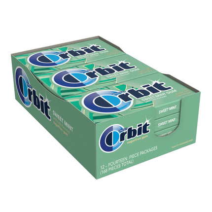Orbit Sugar-Free Gum. Sweet Mint. 14 Und