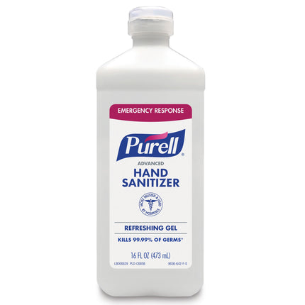 Purell Advanced Hand Sanitizer 70% Strength 16 oz. Flip Top Gel Bottle 1 Ct