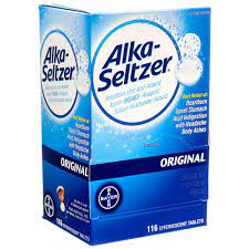 Alka-Seltzer Original Effervescent Pain Relief Tablets (116 Ct.)