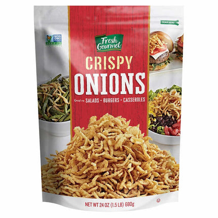 Fresh Gourmet Cruspy Onons 24