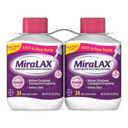 MiraLAX Gentle Constipation2ct