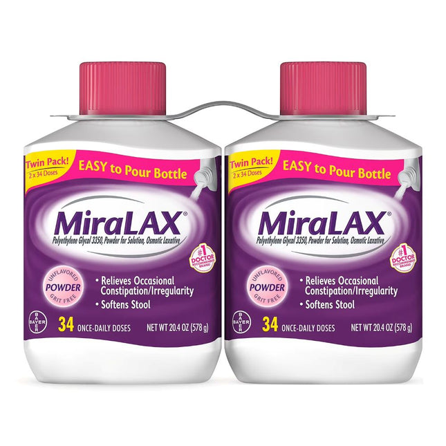 MiraLAX Gentle Constipation2ct