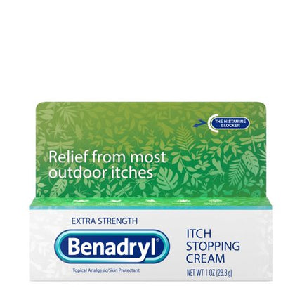 Benadryl Itch Stopping Cream -