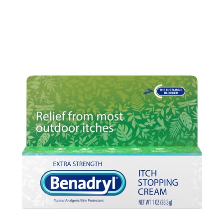 Benadryl Itch Stopping Cream -