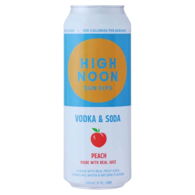 High Noon vodka seltzer peach