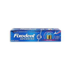 Fixodent Advanced max hold denture adhesive cream 2.2 Oz