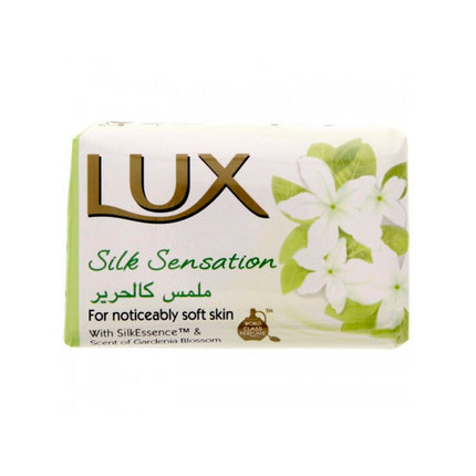 Lux Jabón De Baño Silk Sensation Con Esencia De Seda Y Flor De Gardenia. Contenido Neto 170Gr.