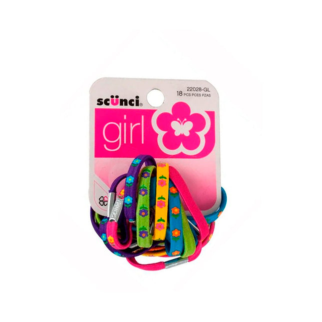 18 Pk. Printed Elastics