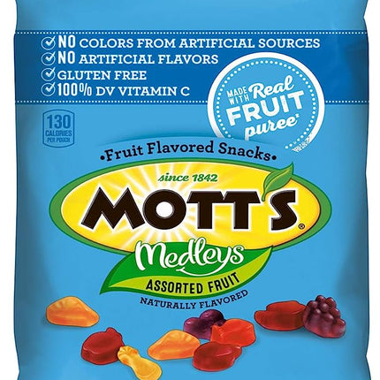 Mott's Fruit Flavored Snacks Assorted Fruit - 0.8 oz.