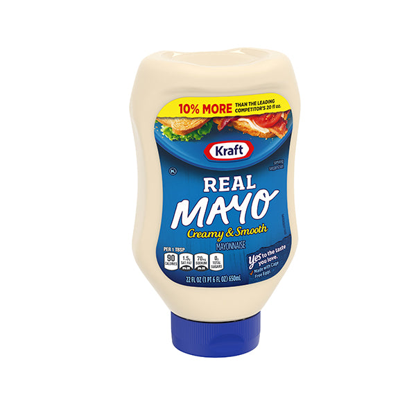 Kraft Real Mayo Creamy & Smoot