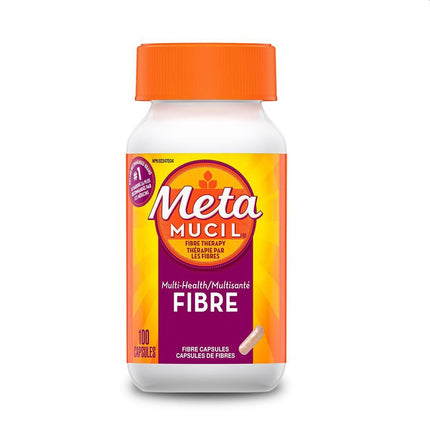 Metamucil 3-in-1 Fiber Capsule Supplement 170 Count