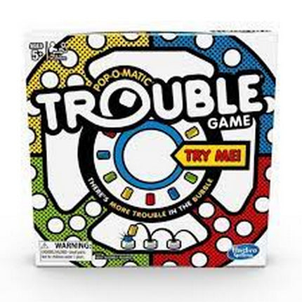 Trouble Kids Board Game, Pop-o-Matic, Family Board Games for Kids