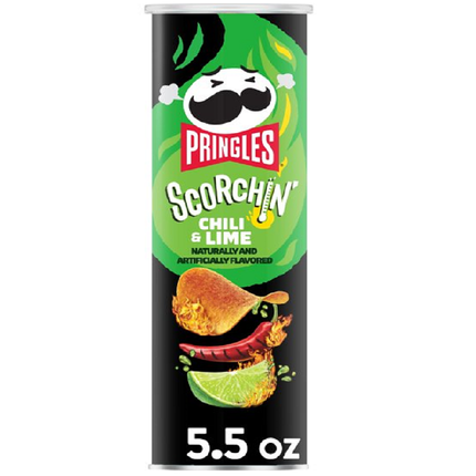 Pringles Scorchin Xtra Hot Chili & Lime - 158 g