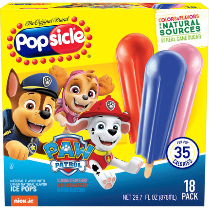 Popsicle Ice Pops StrawberryBl