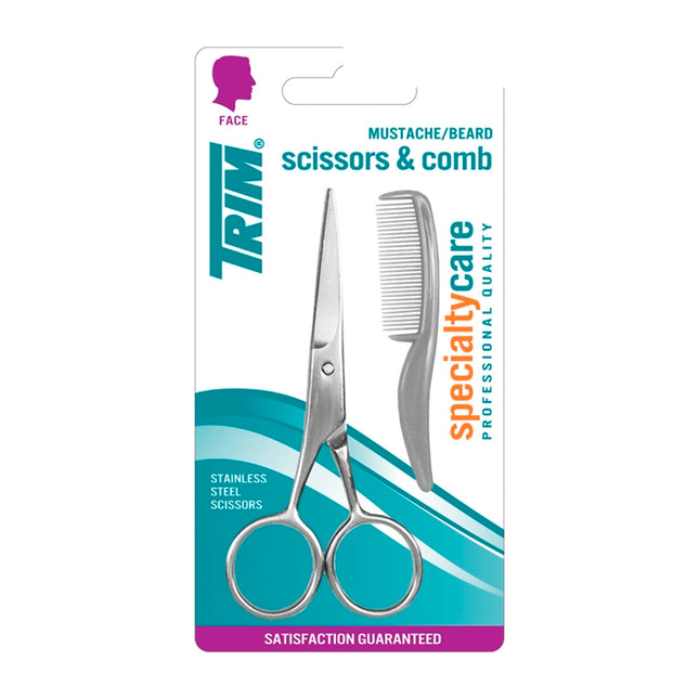 Specialty Mustach-Scssors&Comb