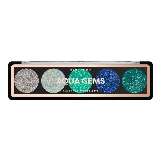 5 Shade Aqua Gems