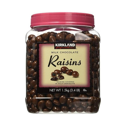 Kirkland Signature Milk Chocolate Raisins 1.5Kg