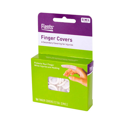 Flents Fundas Elastica Para Dedos Mantienen El Calor Reutilizables Y Completamente Lavables Incluye Variedad De Tamaños. Contenido 12 Unidades.