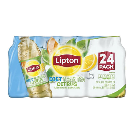 Lipton Diet Green Tea Citrus 500Ml 24 Und