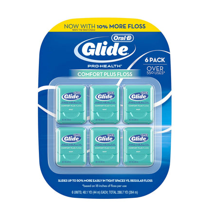 Oral B Glide Dental Floss 6 Pa