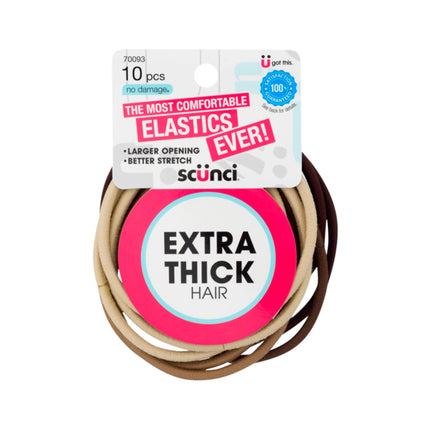 10Pk Brown/Blonde Thick Hair E