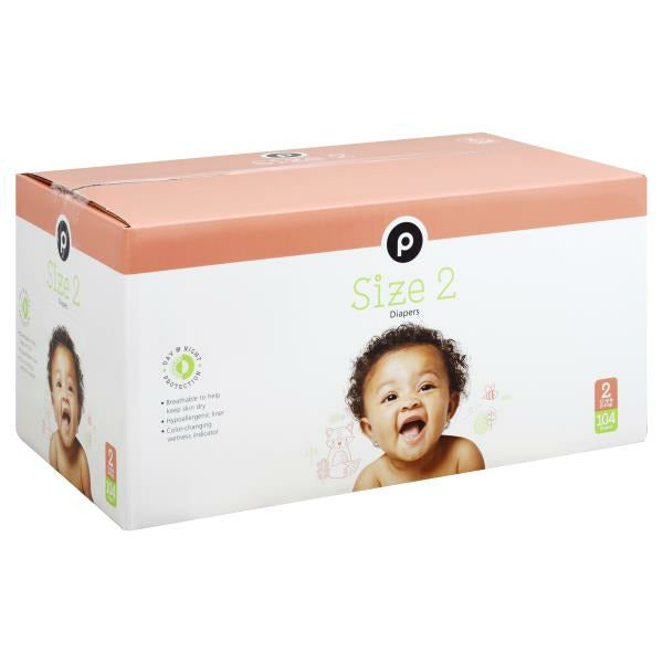 Diapers  Size 2 12-18lb