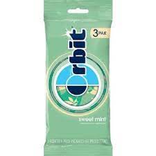 Orbit Sweet Mint Sugar Free Bu