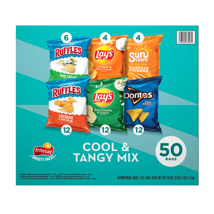 Lays Cool and Tangy Mix 50 CT