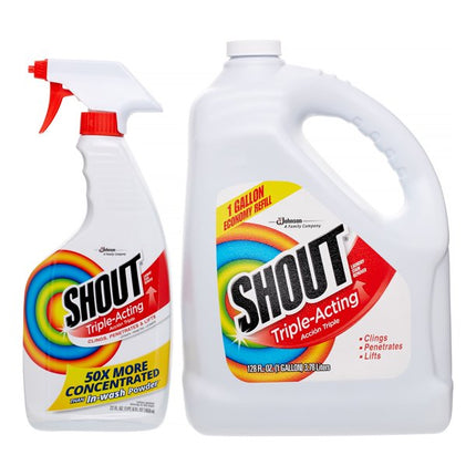 Shout Laundry Stain Remover 128 Oz