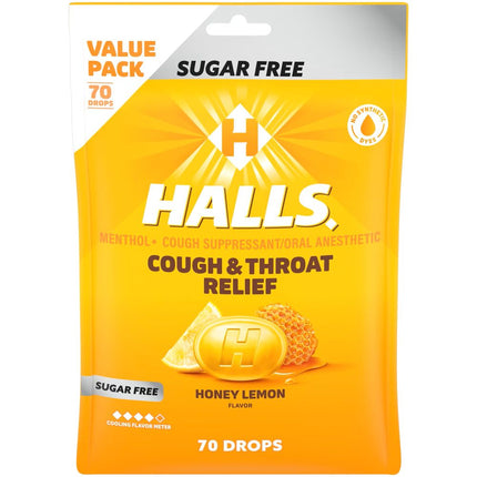 Halls Cough And Throat Relief