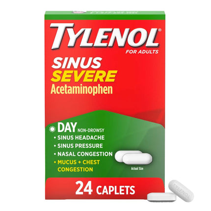 Tylenol Sinus Severe 24Ct