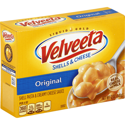 Velveeta,Shell Pasta & Creamy