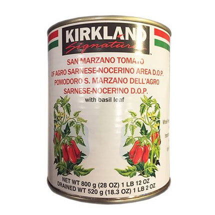 Ks San Marzano Peeled Tomatoes