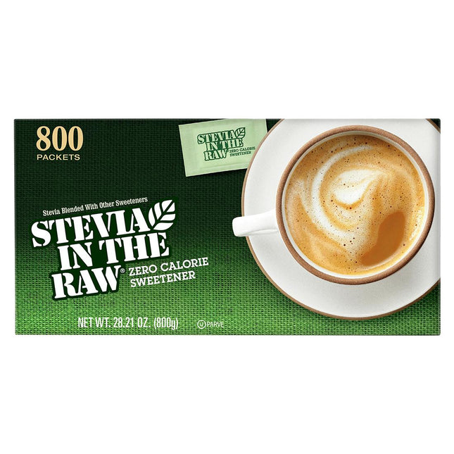 Stevia In The Raw Zero Calorie Sweetner 800 Count 800L