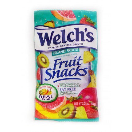 Welch Fruit Snacks 2.25oz Bag - 20 CT