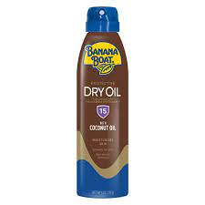 Banana Boat Dry Oil SPF 15 16Oz