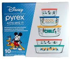 Pyrex 10PC Glass Set