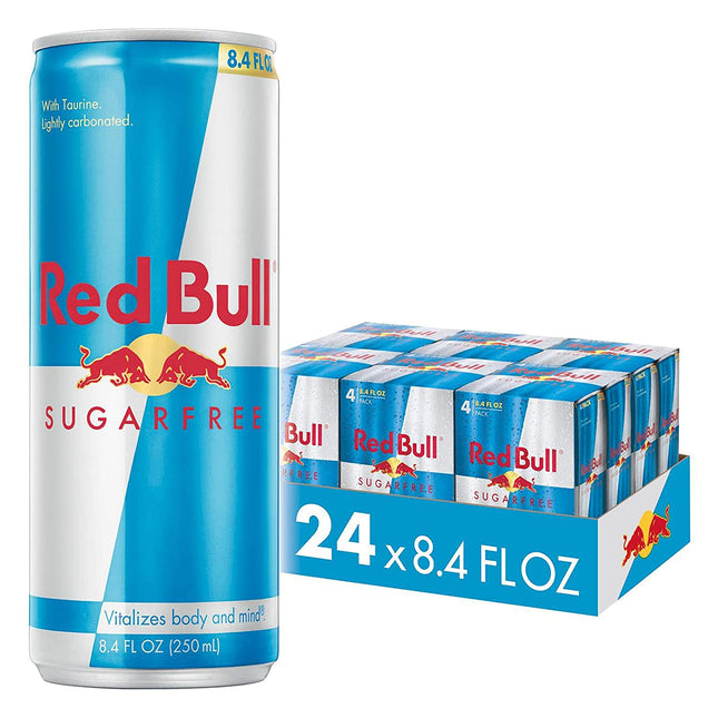 Red Bull,Sugar Free 250Ml 24 U