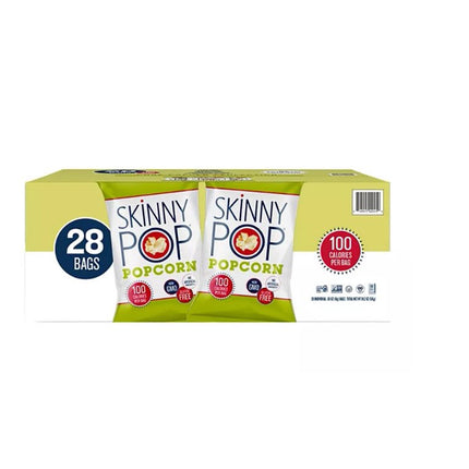 SkinnyPop Original Popcorn Snack Bags (0.65 oz., 28 ct.)