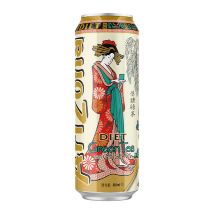 Arizona diet green tea with g